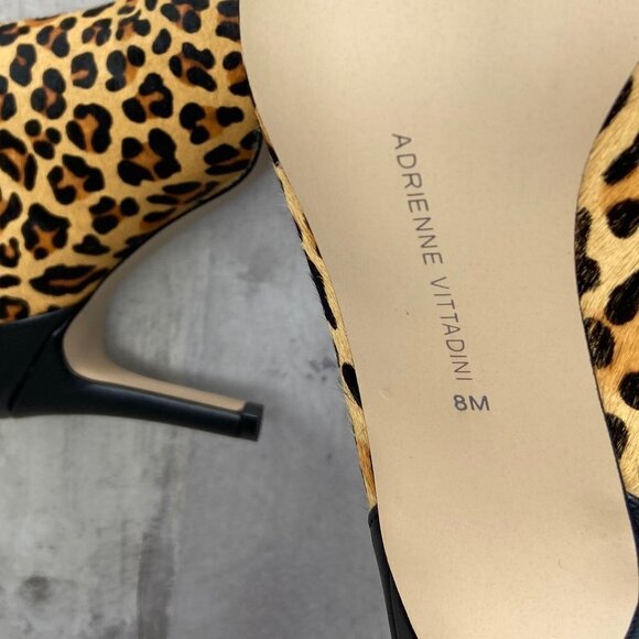 NWT Adrienne Vittadini Animal Print Nyla Booties - Picture 4 of 8